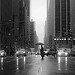 Rainy Avenue of the Americas